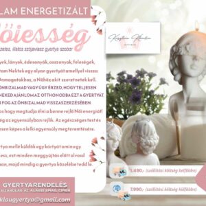 Nőiesség szobor gyertya