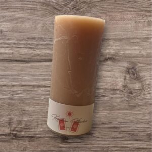 Egészség capuchino barna gyertya
